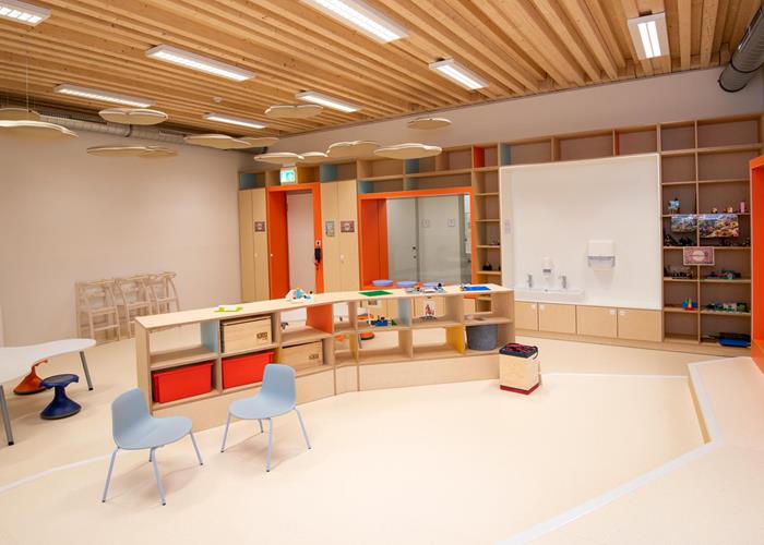 Aménagement intérieur sur mesure d’une école