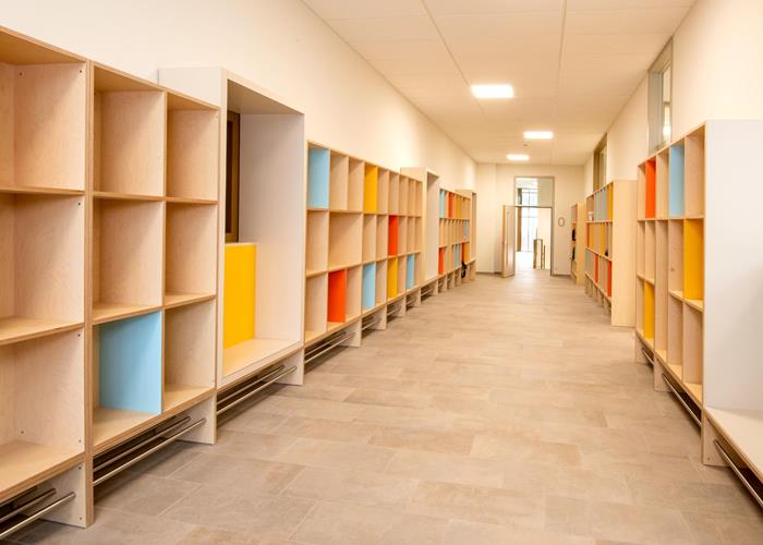 Aménagement intérieur sur mesure d’une école