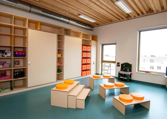 Aménagement intérieur sur mesure d’une école