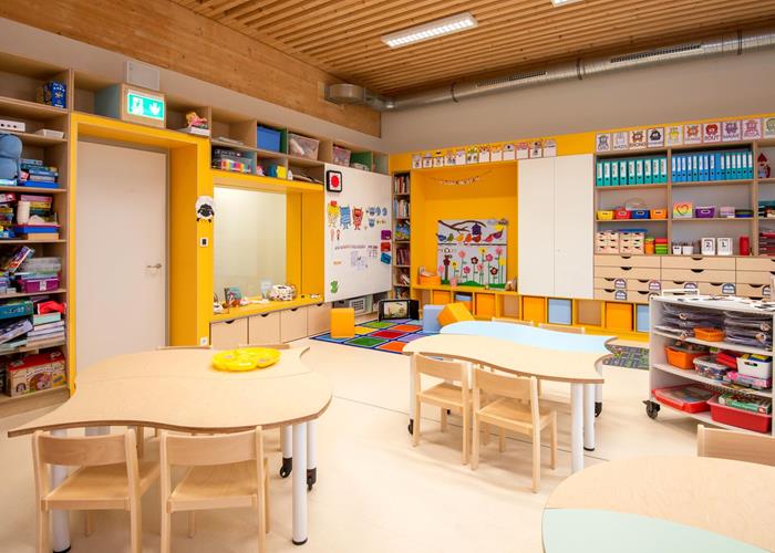 Aménagement intérieur sur mesure d’une école