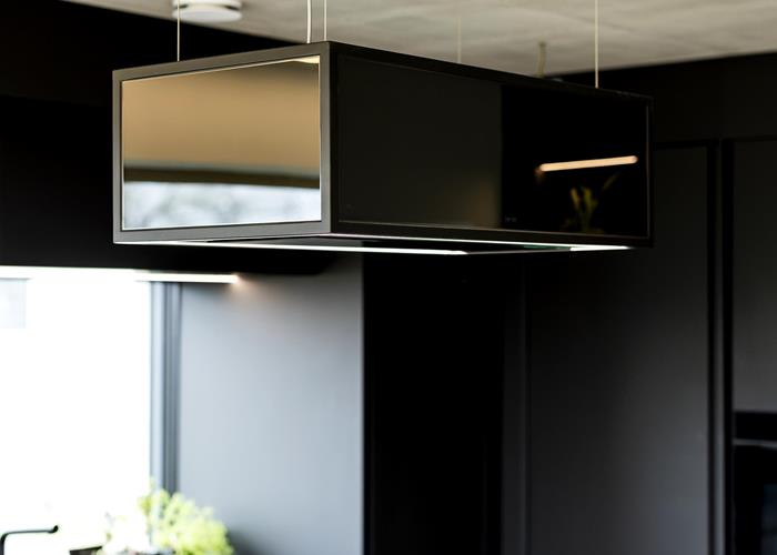 Une cuisine pensée autour de contrastes affirmés