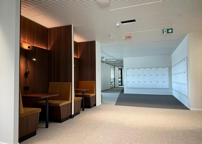 Casiers - Aménagement des espaces de travail pour la compagnie d’assurances belge